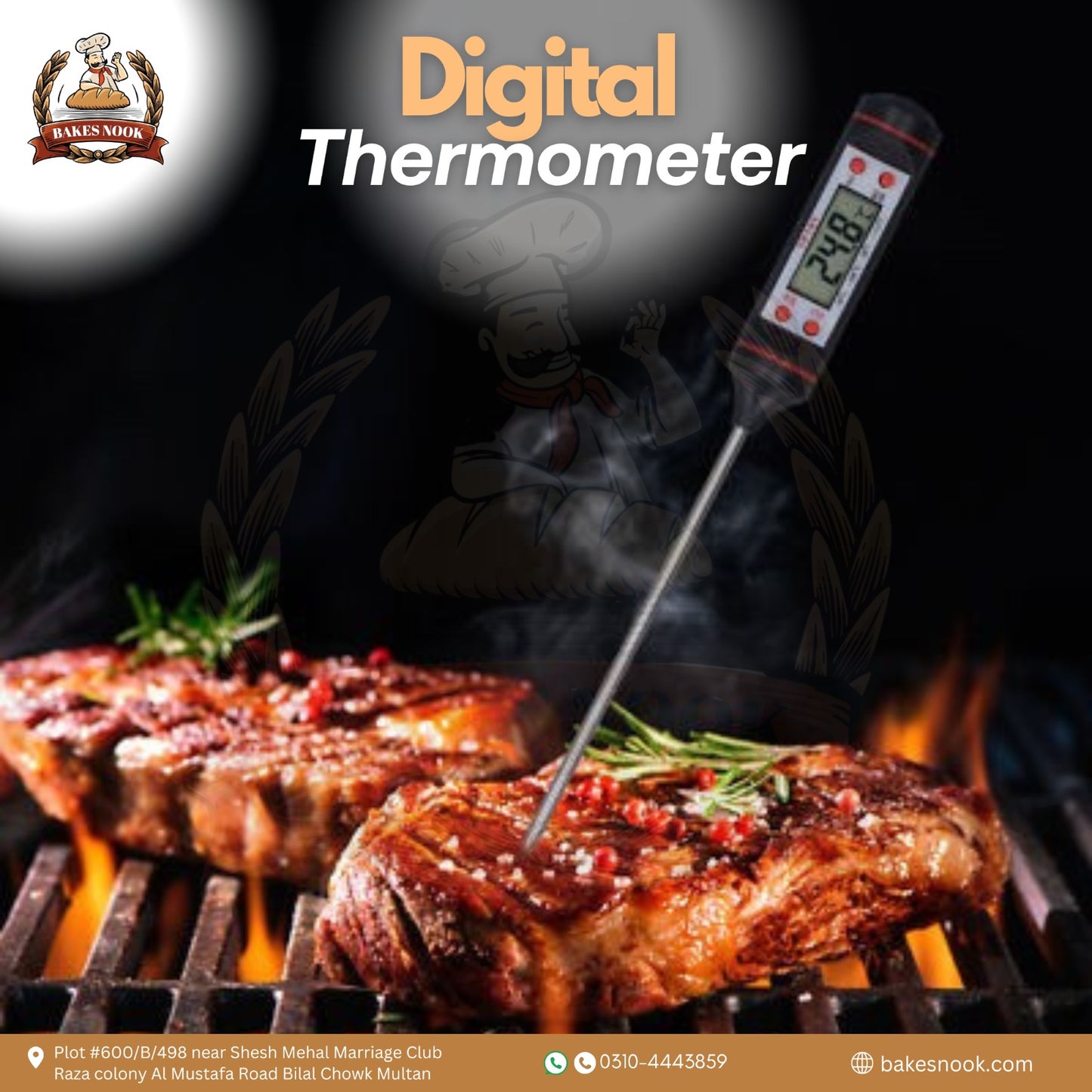 Digital Thermometer by BakesNook