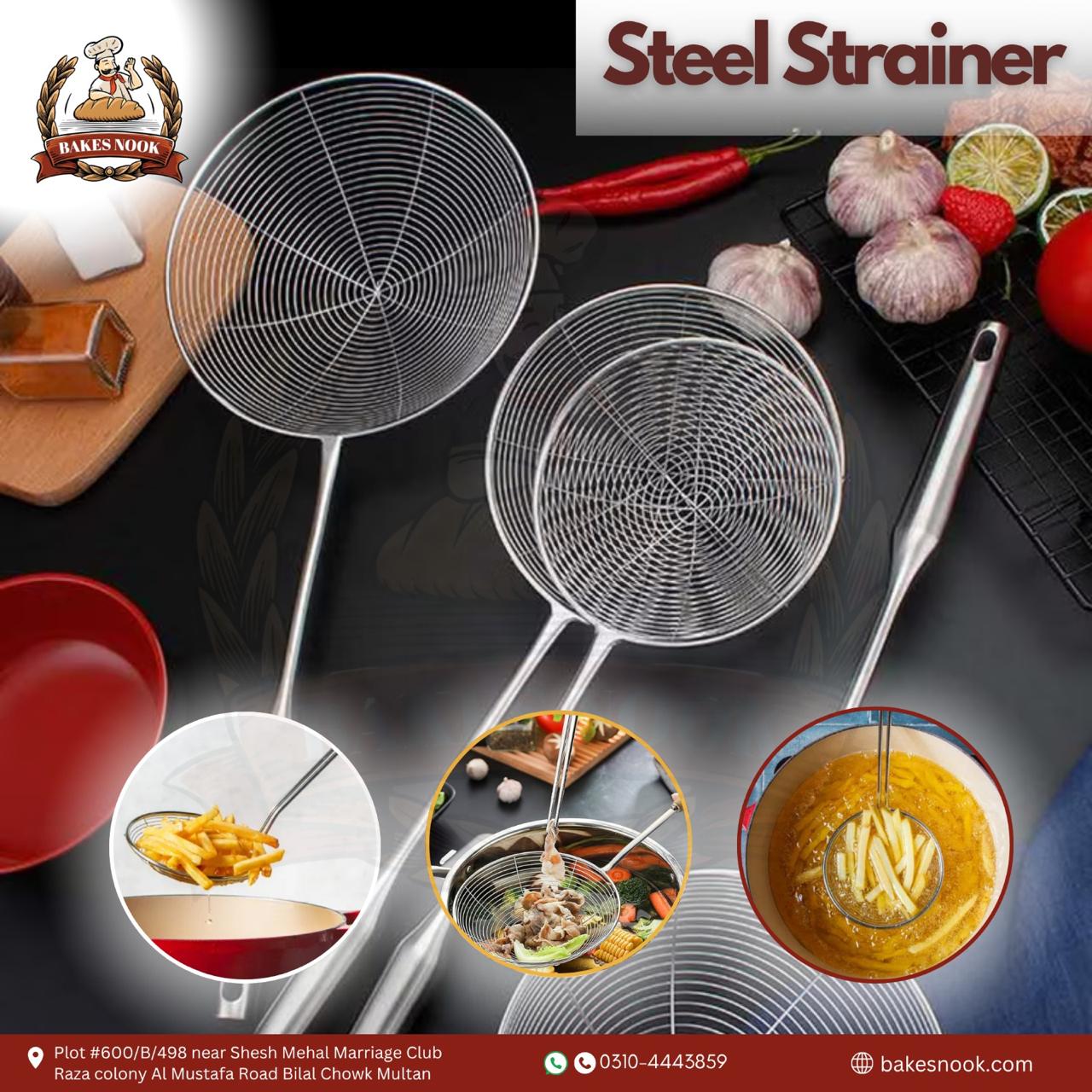 Steel Strainer by BakesNook