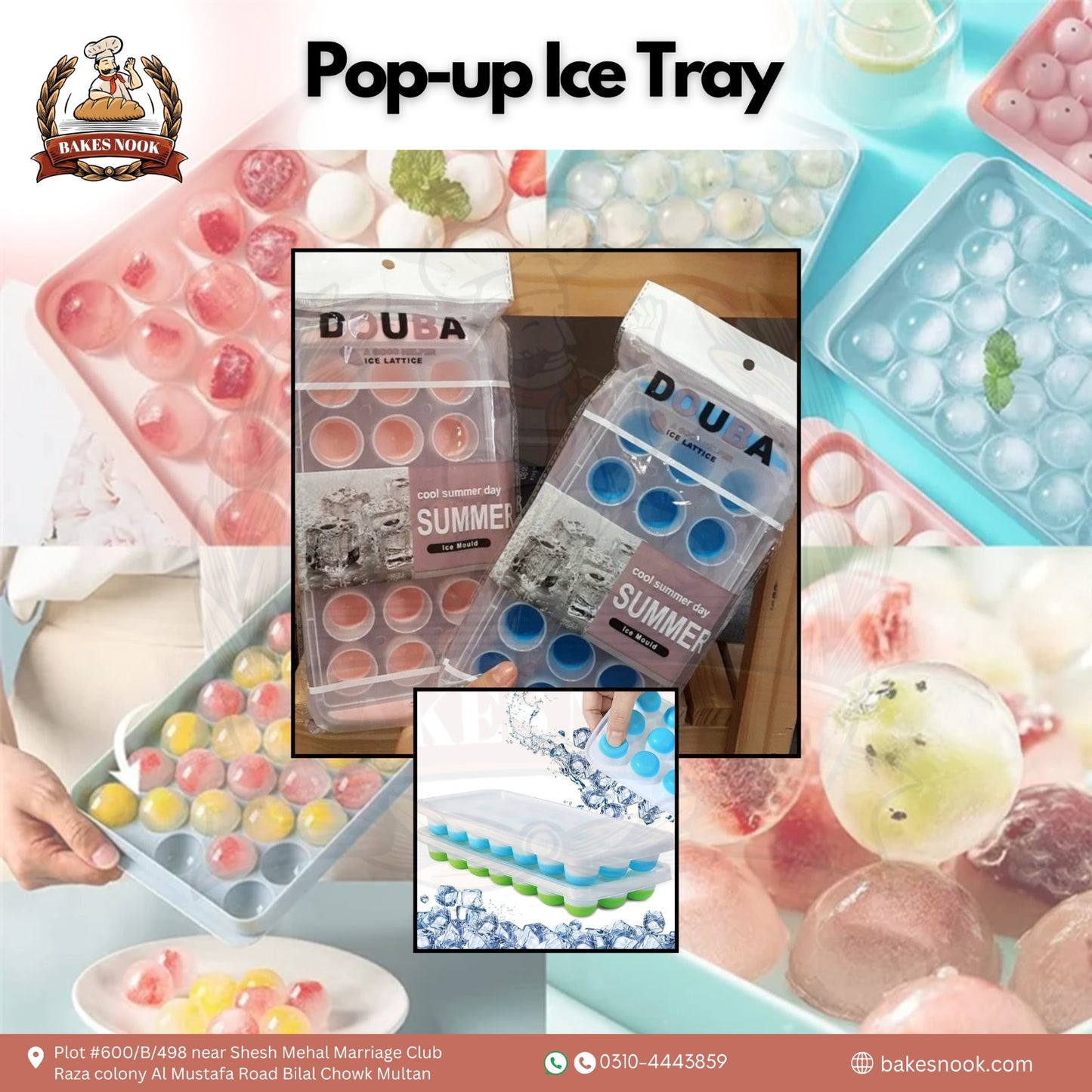 Popup Ice Tray by BakesNook