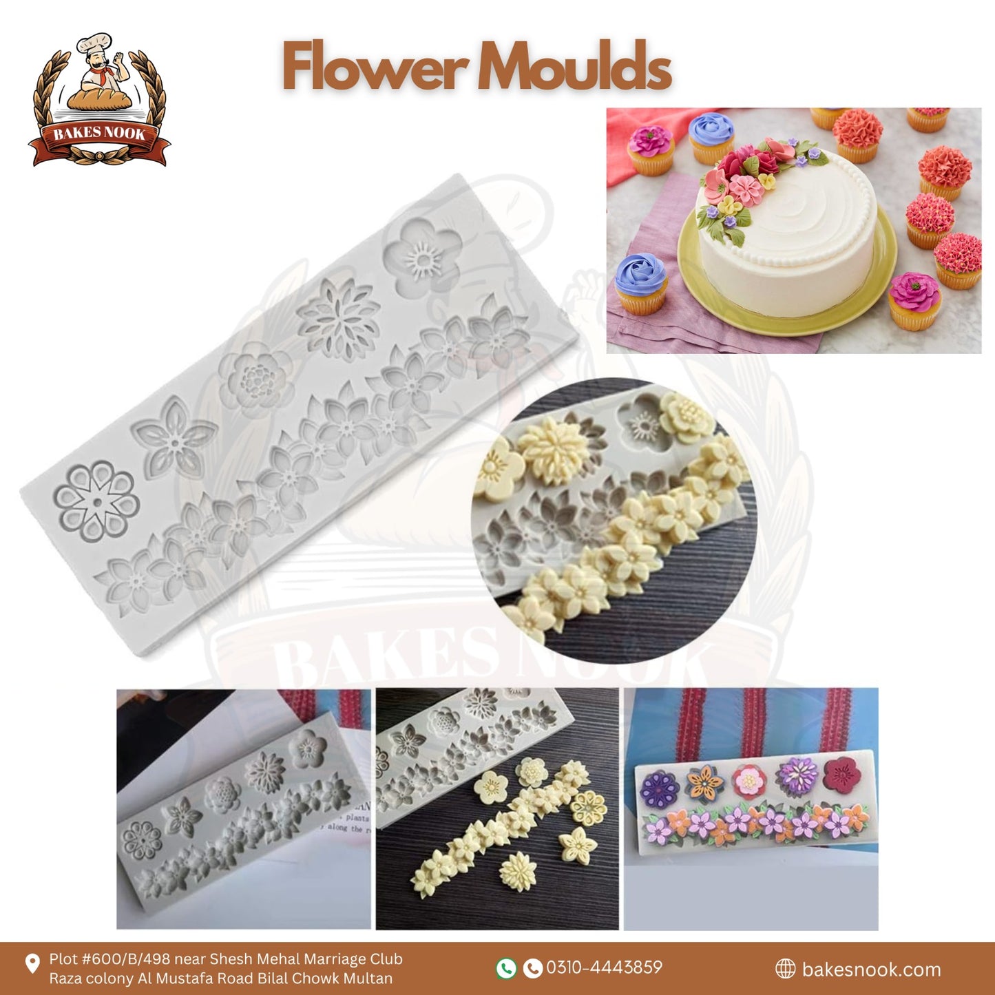 Flower Mould by BakesNook