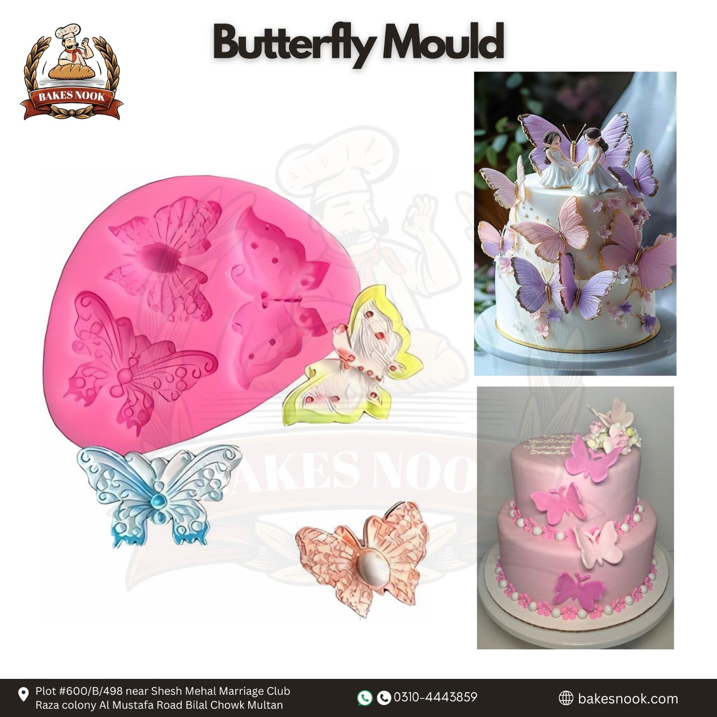 Butterfly Mould by BakesNook