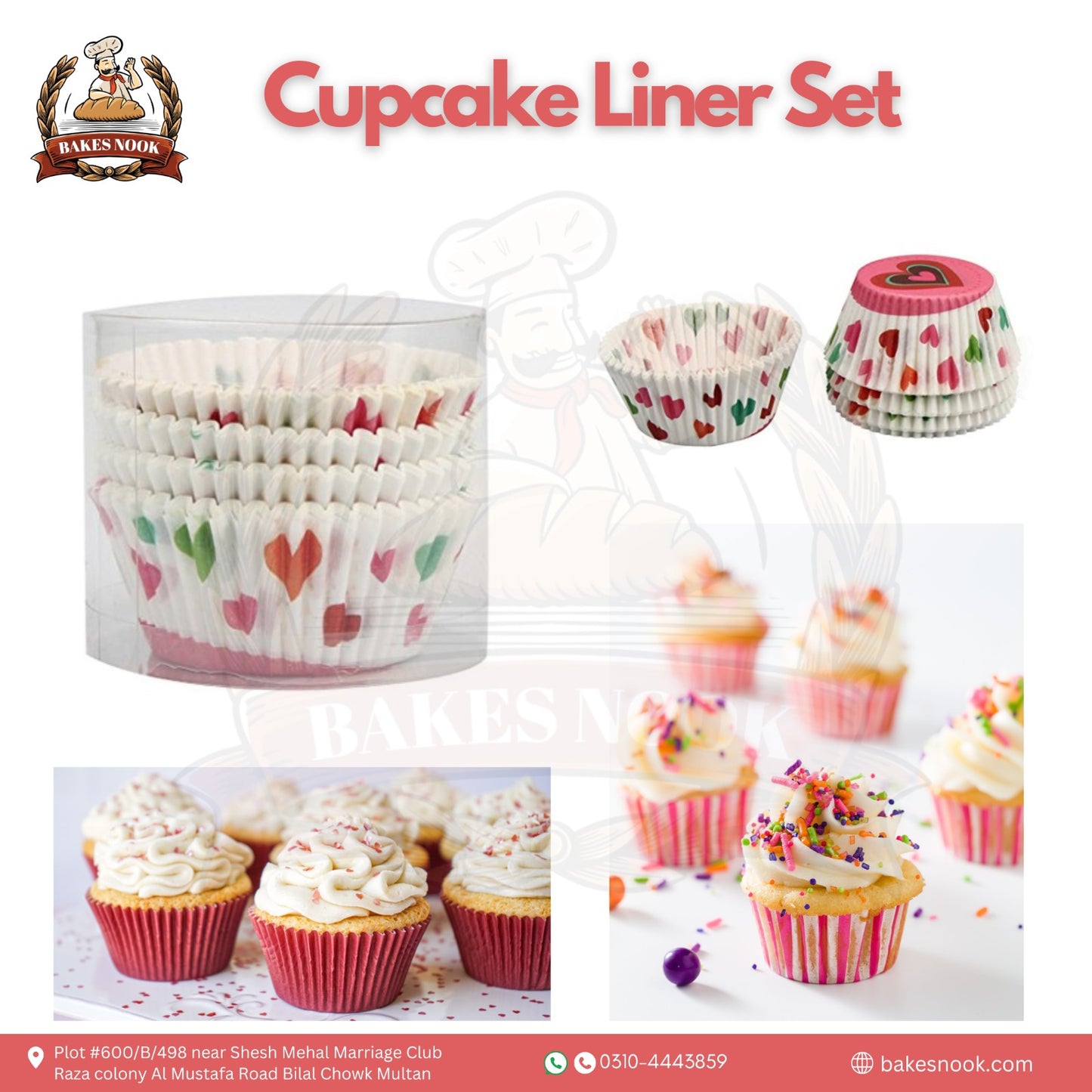 BakesNook’s Cupcake Liner