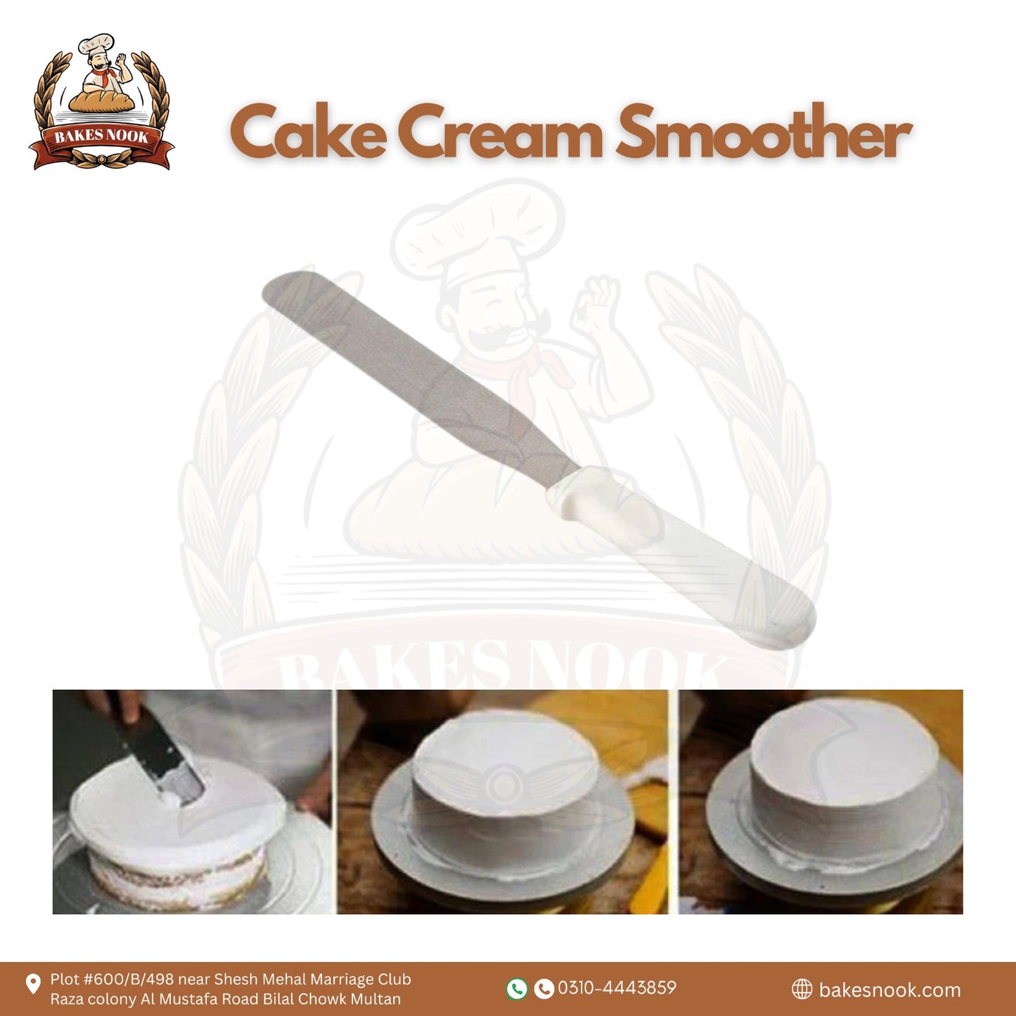 Cake Cream Smoother by BakesNook.