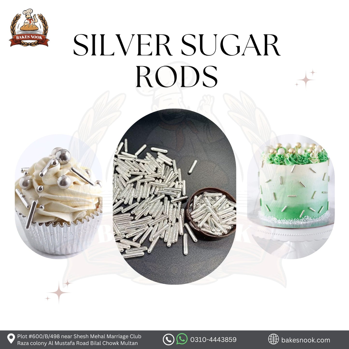 Silver Suger Rods