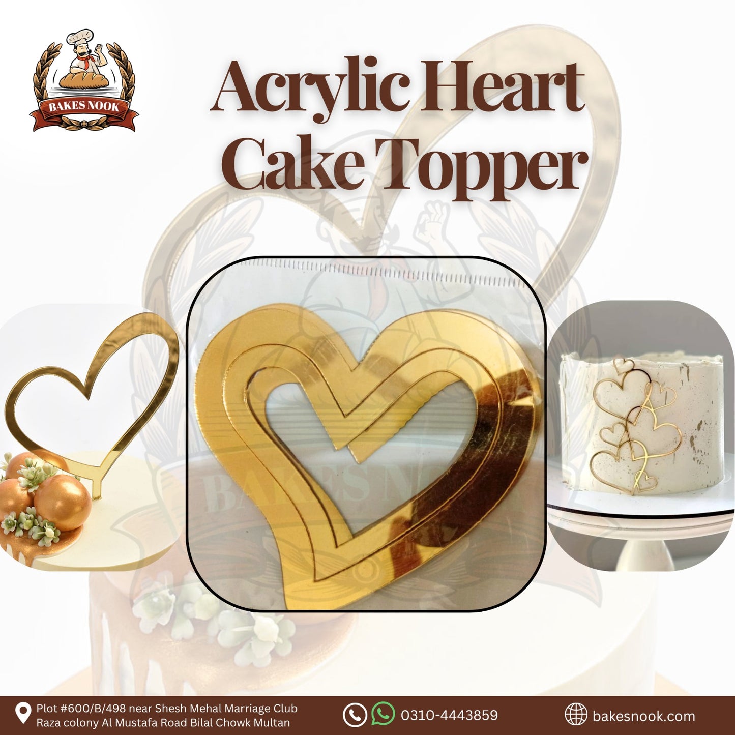 HEART ACRYLIC TOOPER