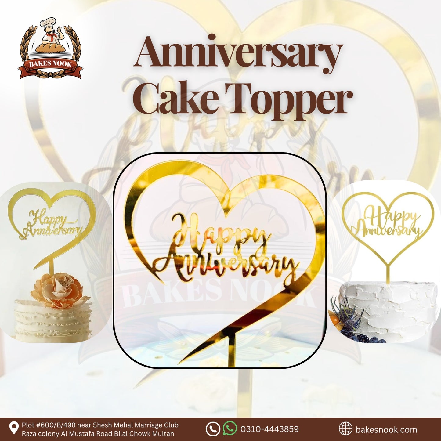 ANNIVERSARY CAKE TOOPER