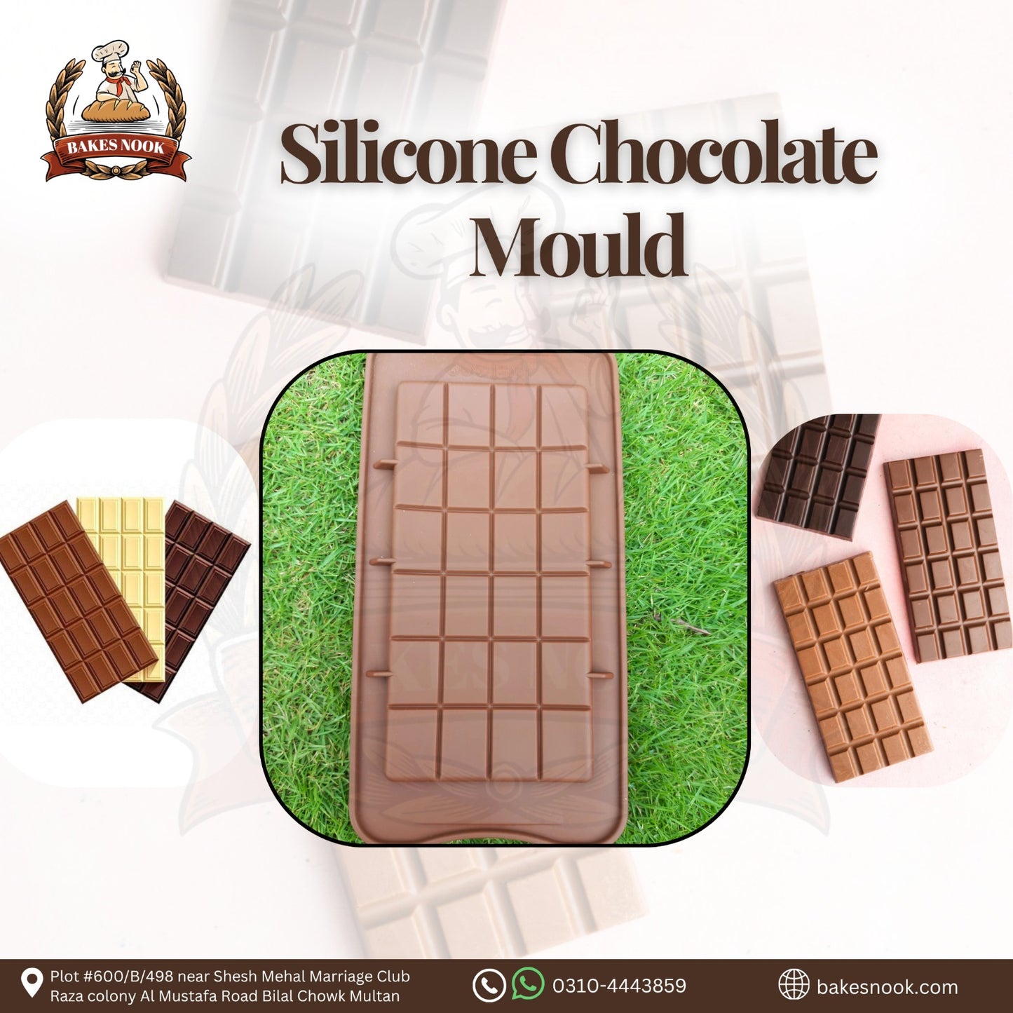 SILICONE CHOCOLATE MOULD