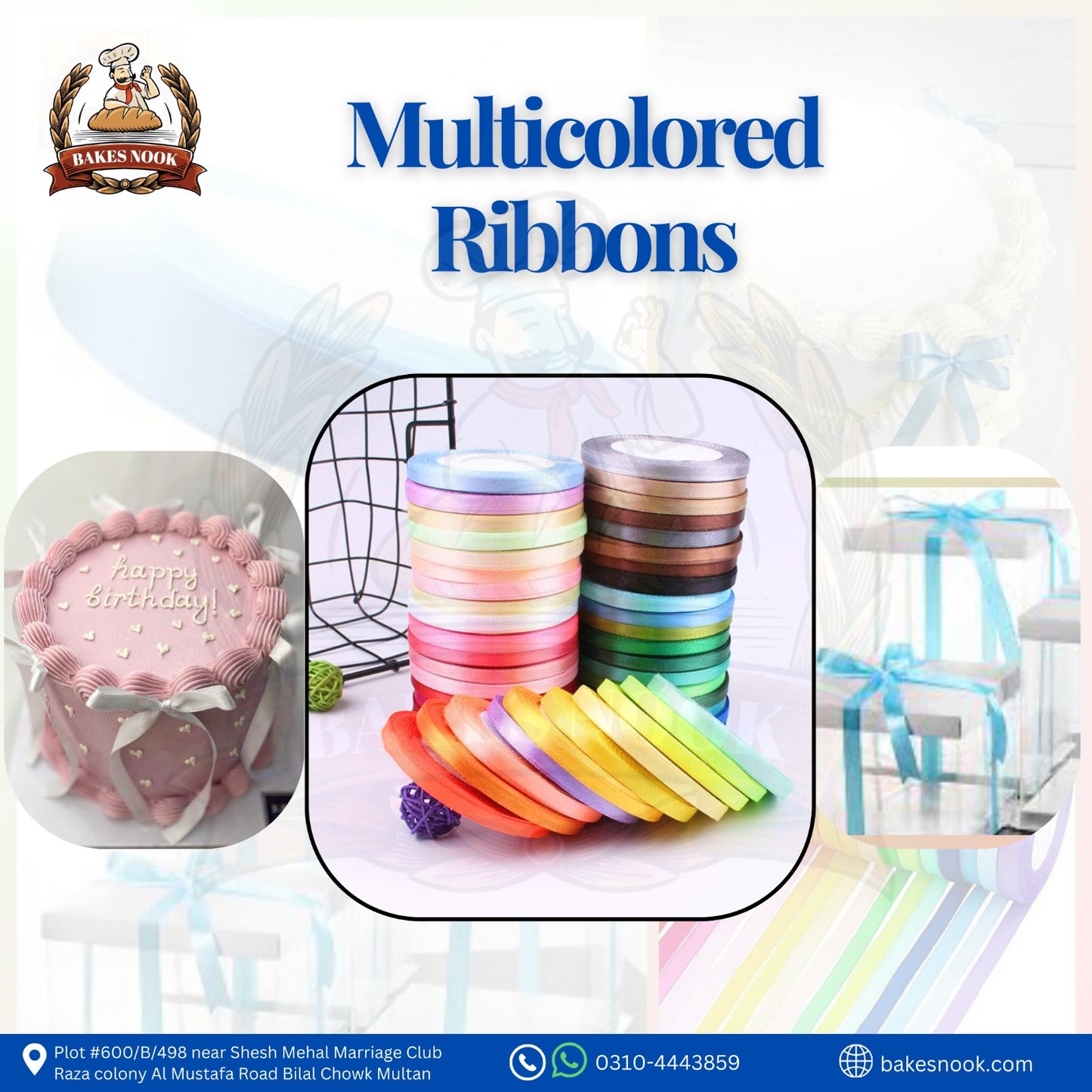 MULTI RIBBON HALF INCH