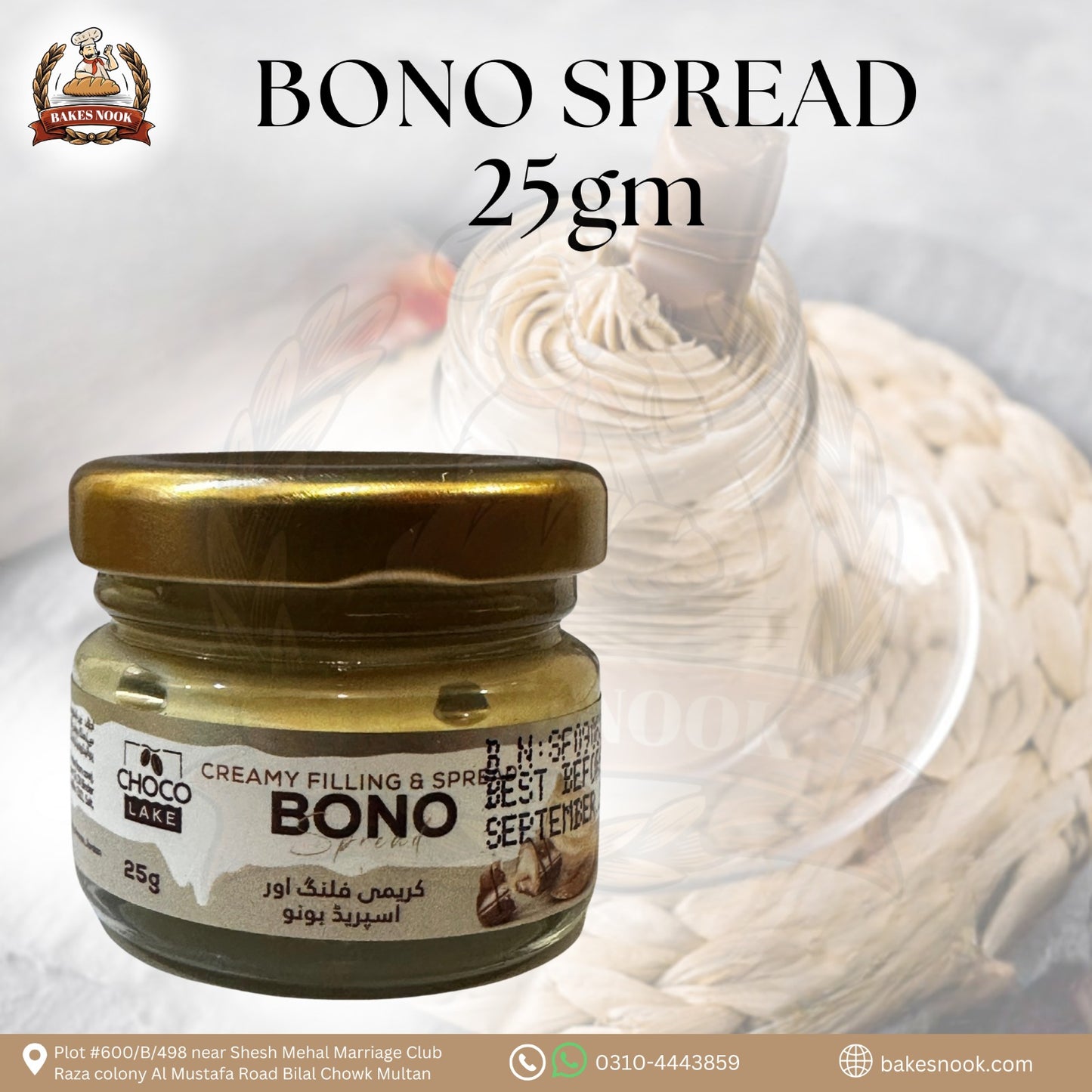 BONELLO SPREAD 25GM