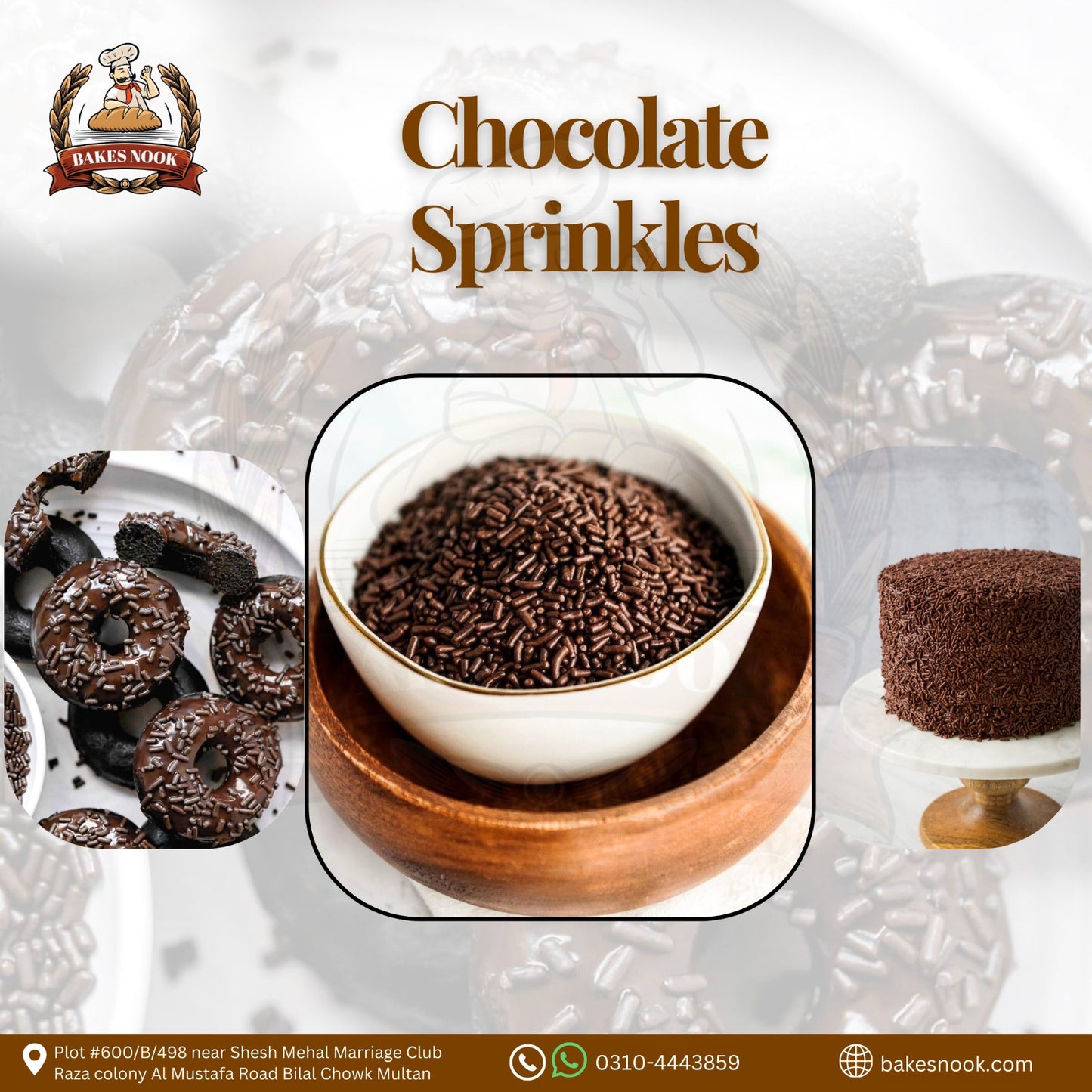 CHOCOLATE SPRINKLES 1KG