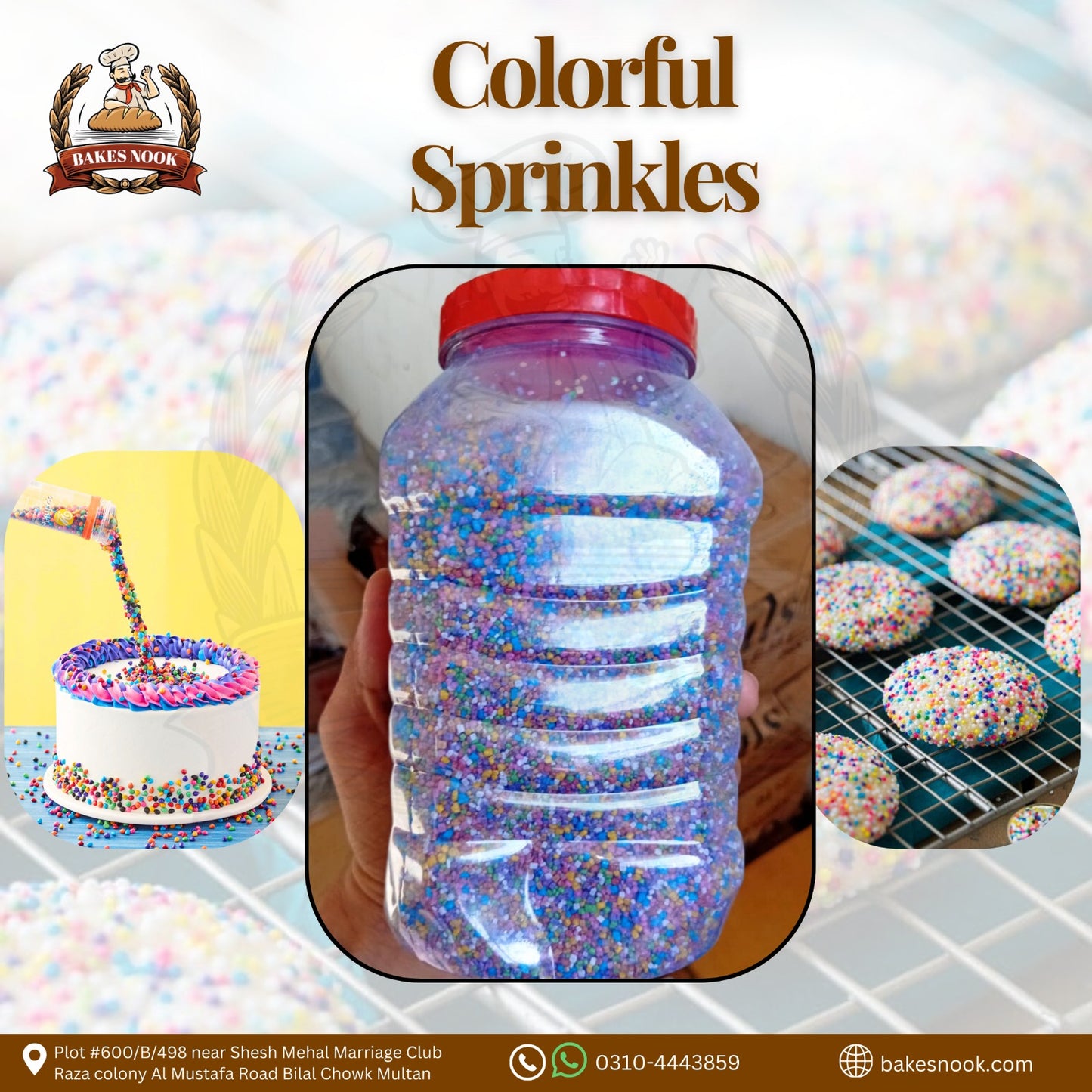 COLORFUL SPRINKLES 1KG