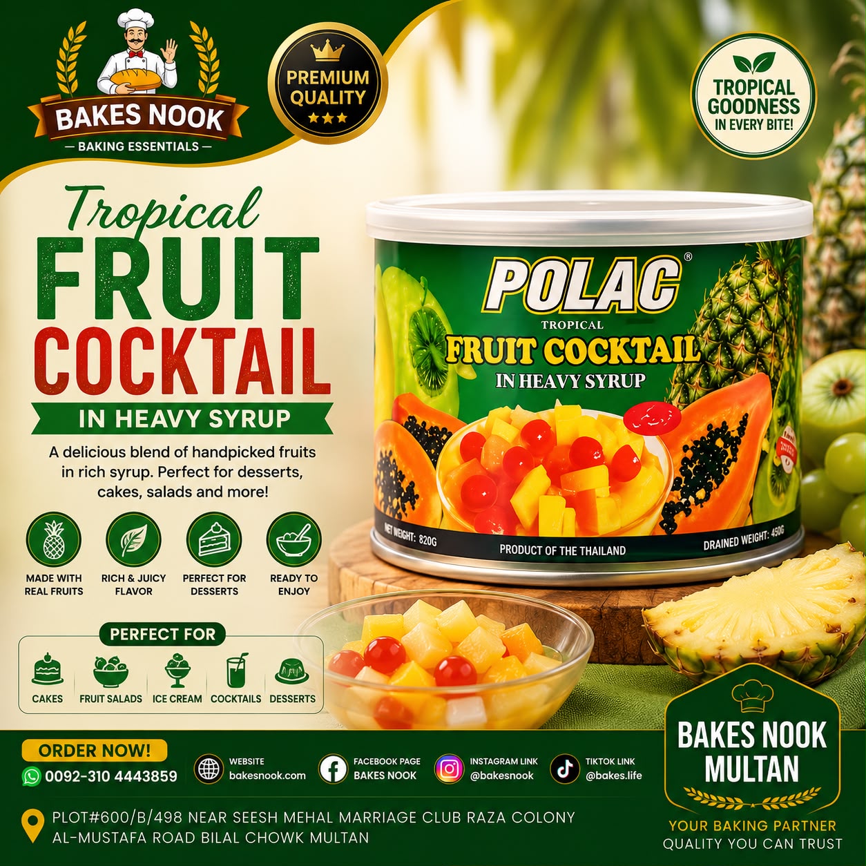 POLAC FRUIT COCKTAIL