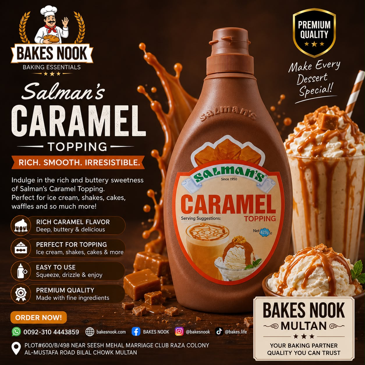 Salman's Caramel Topping