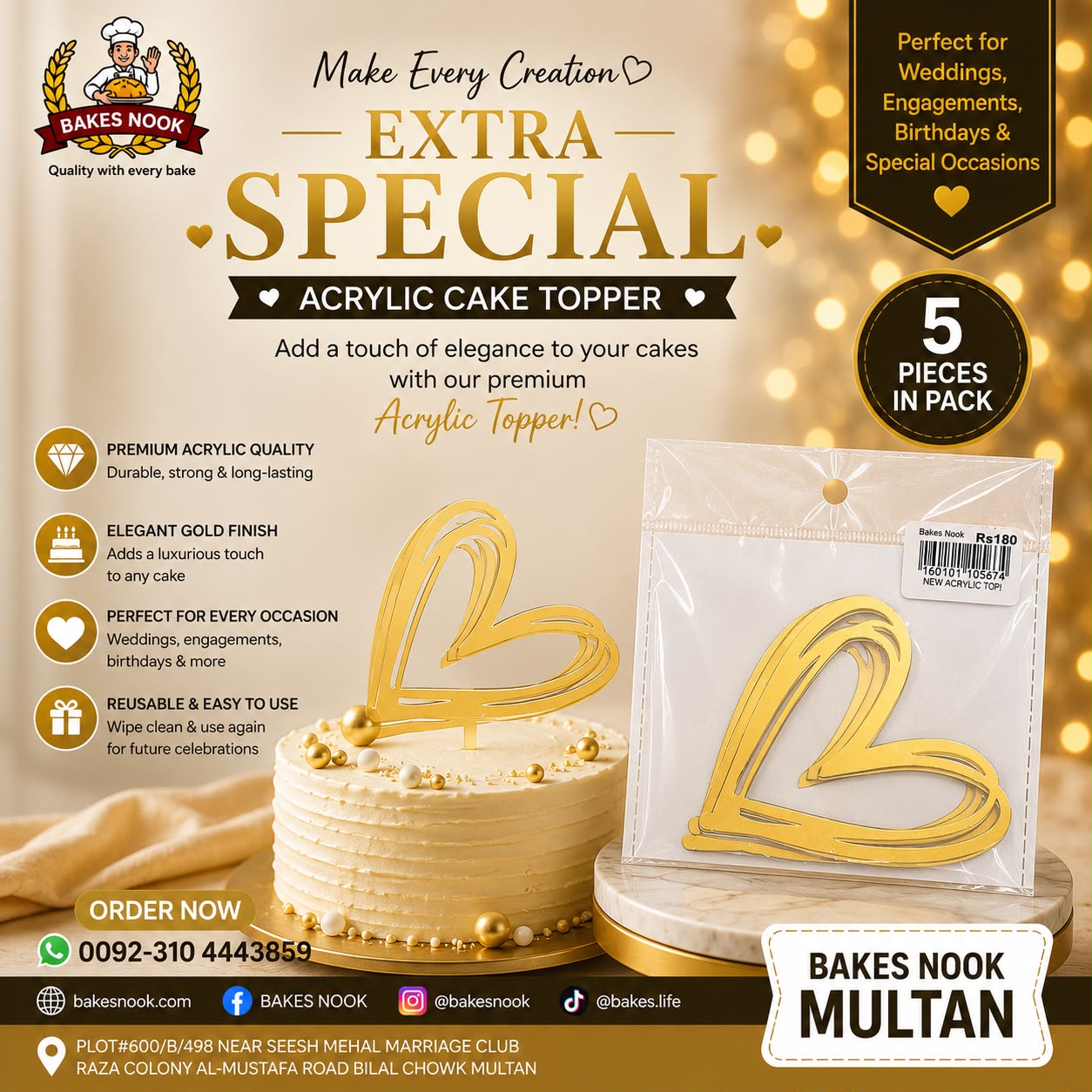 HEART TAG 5PCS
