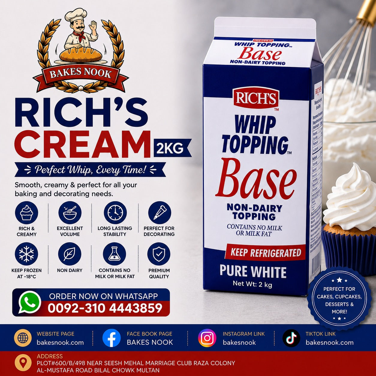 Richs Cream 2kg