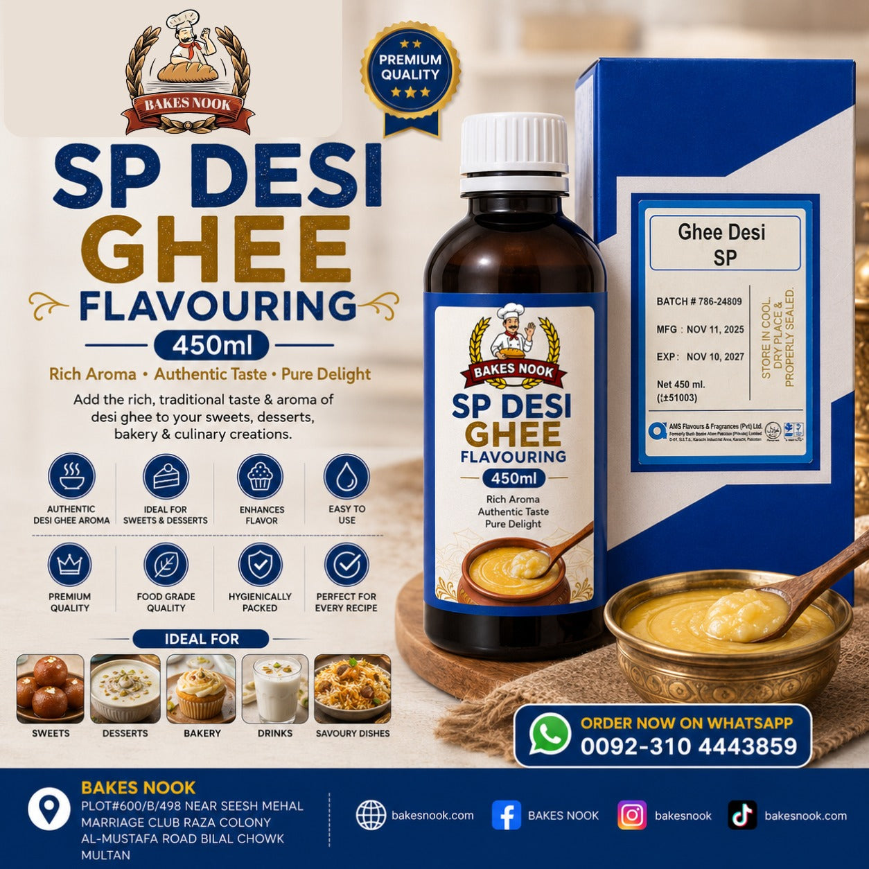 SP Desi Ghee Flavouring 450ml