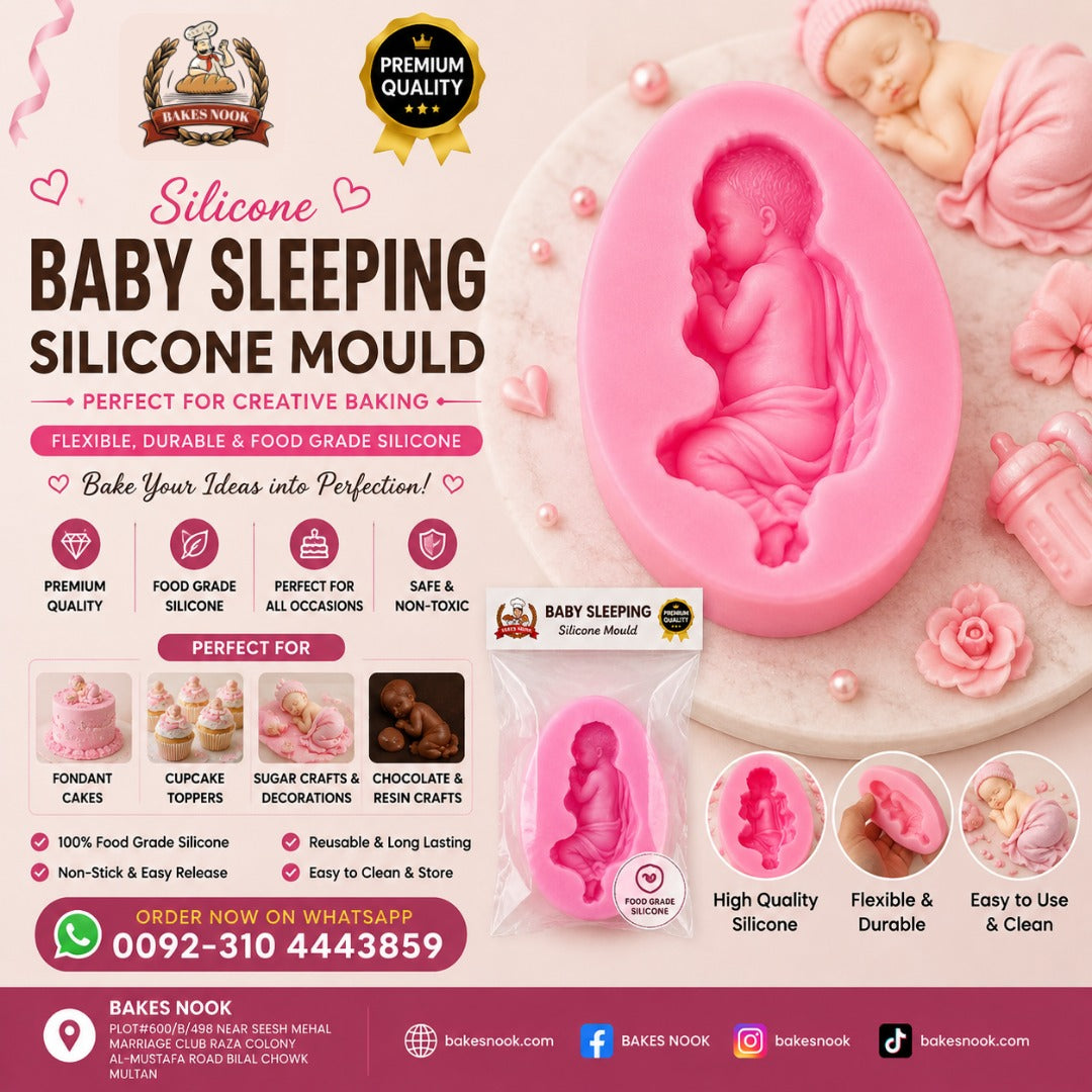 Baby Sleeping Silicone Mould
