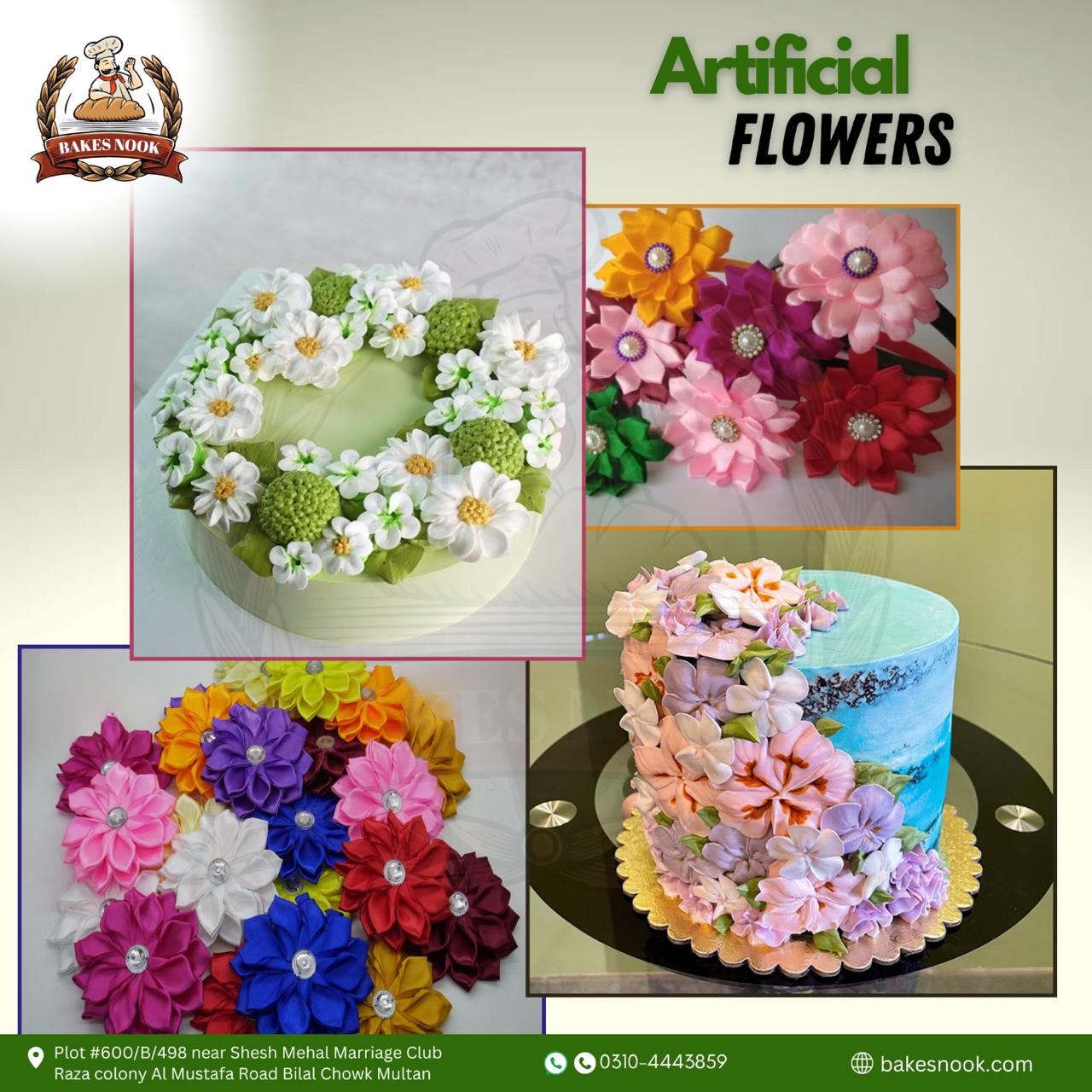 Artificial Flower Set by BakesNook