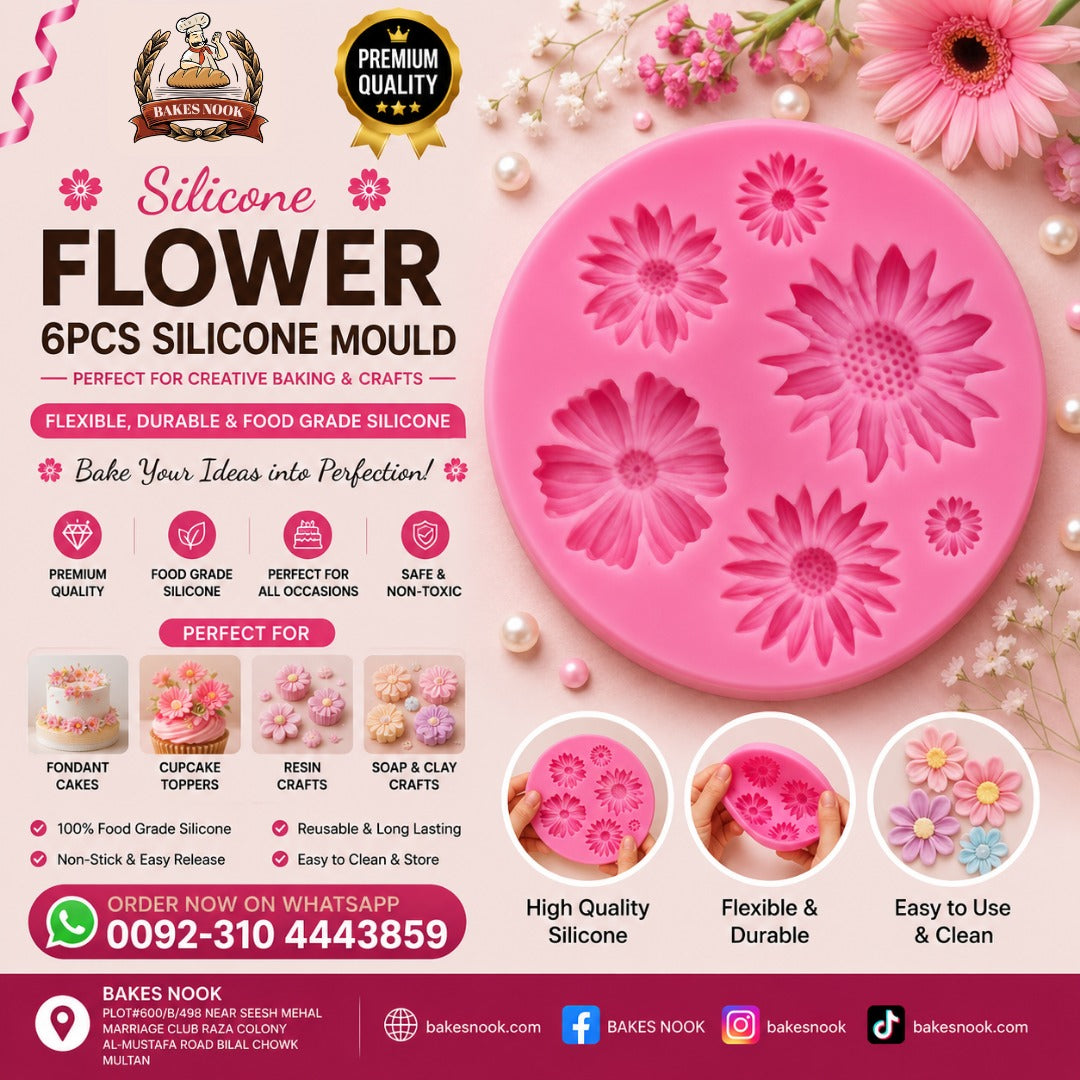 Flower Mould by BakesNook