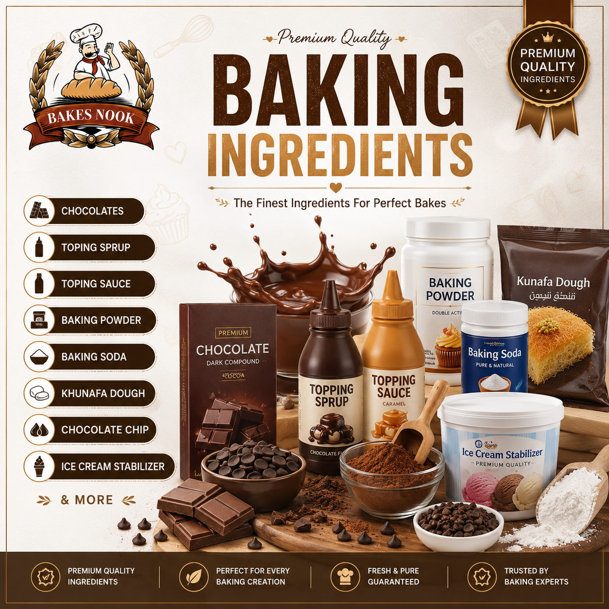 BAKING INGREDIENTS