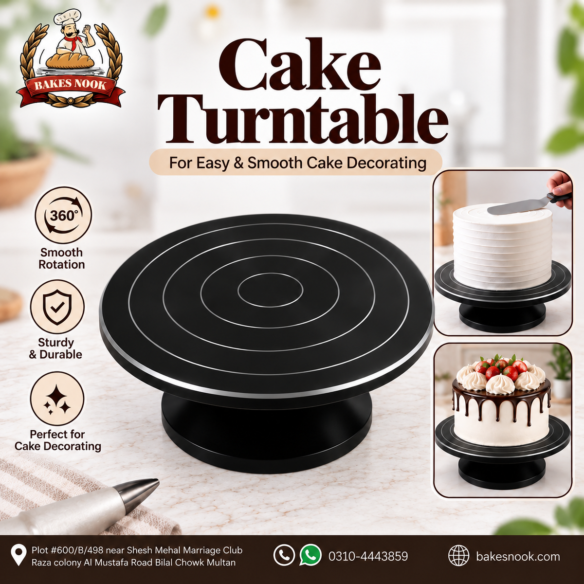 Metal Turn Table