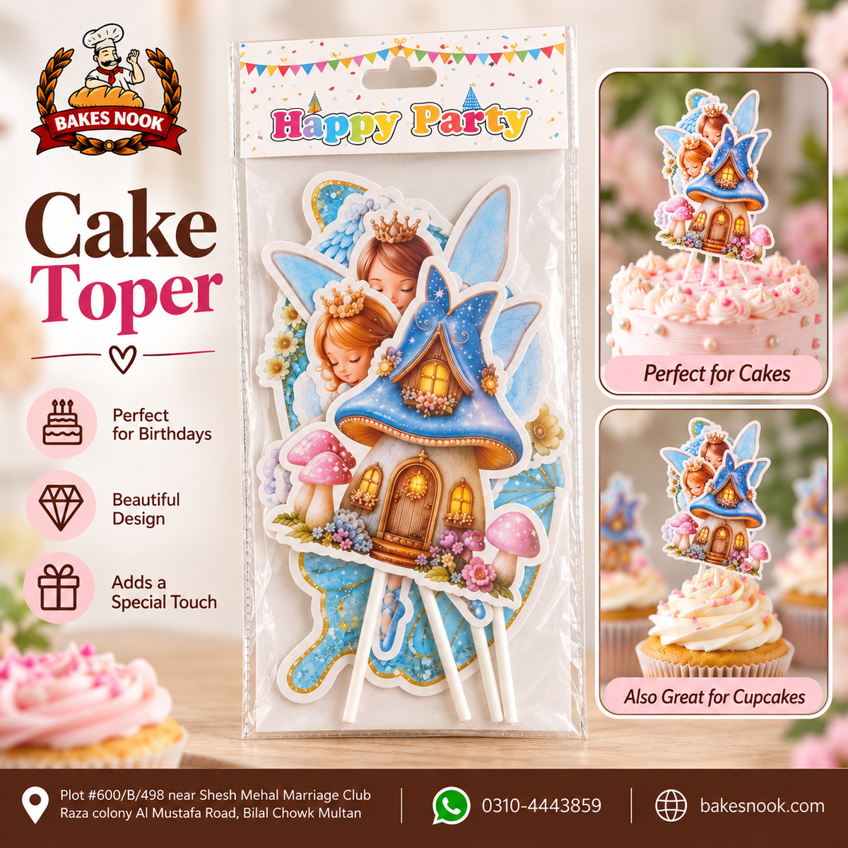 Cake toper