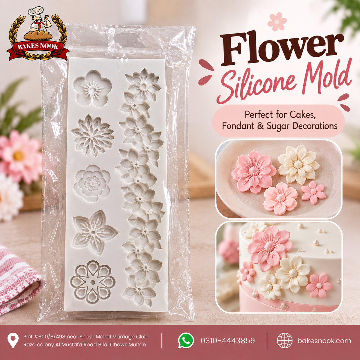 Flower Silicone Mold