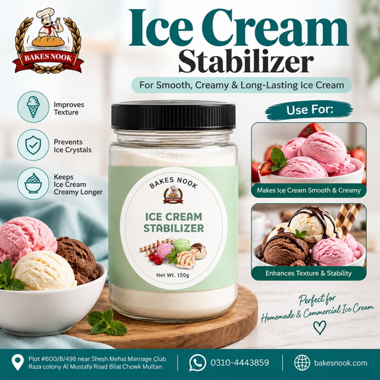 Ice Cream Stabilizer by BakesNook 🍦❄️