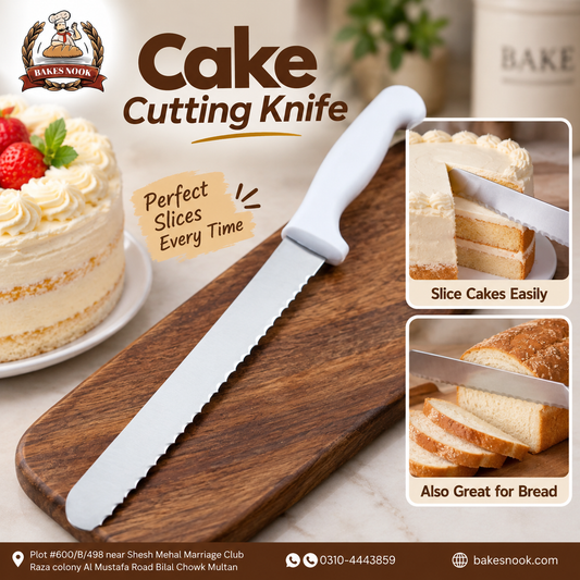 Cake Cutting Knife 14'' by BakesNook