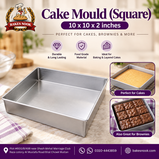 CAKE MOLD 10*10*2