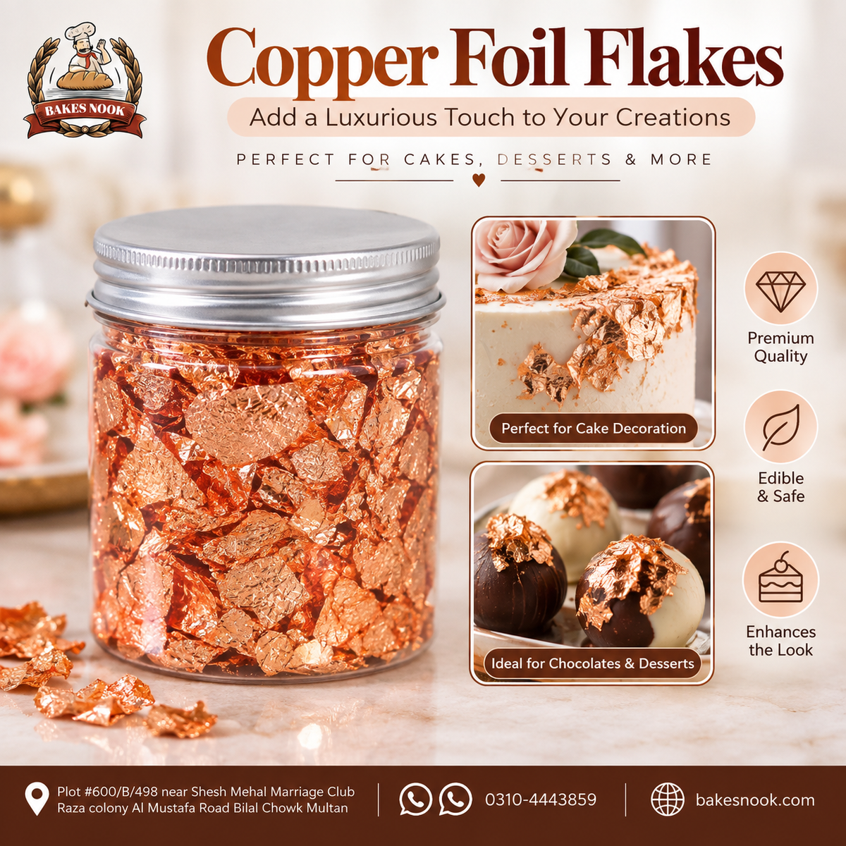 Copper Foil Flakes