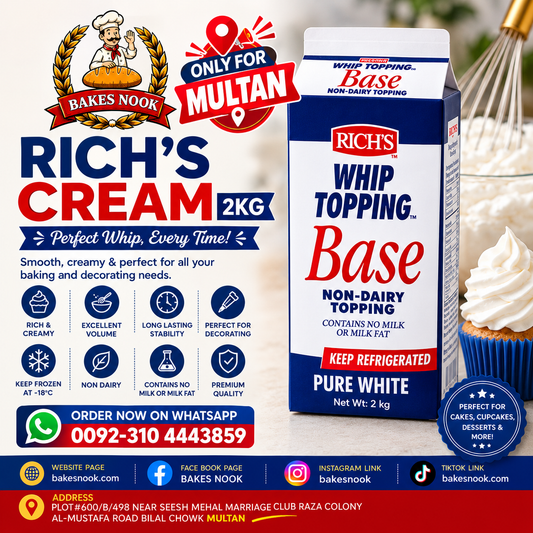 Richs Cream 2kg   ONLY FOR MULTAN