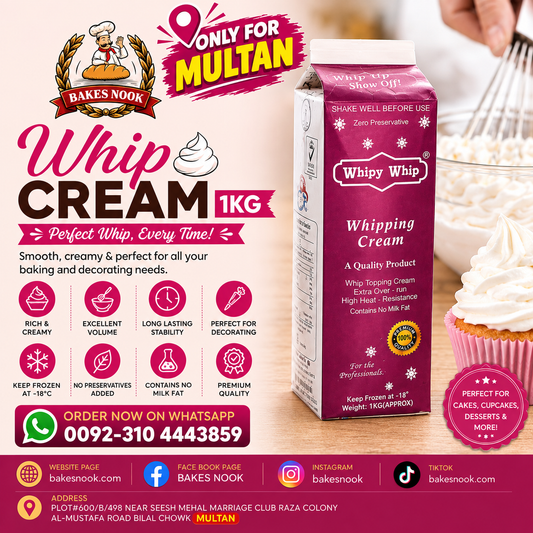 Whipy Whip  Cream 1kg   ONLY FOR MULTAN