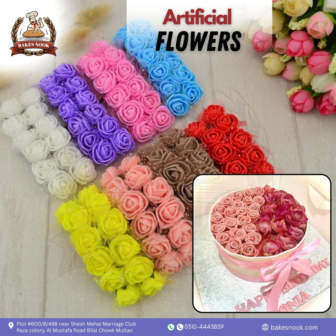Artificial Flower Set by BakesNook
