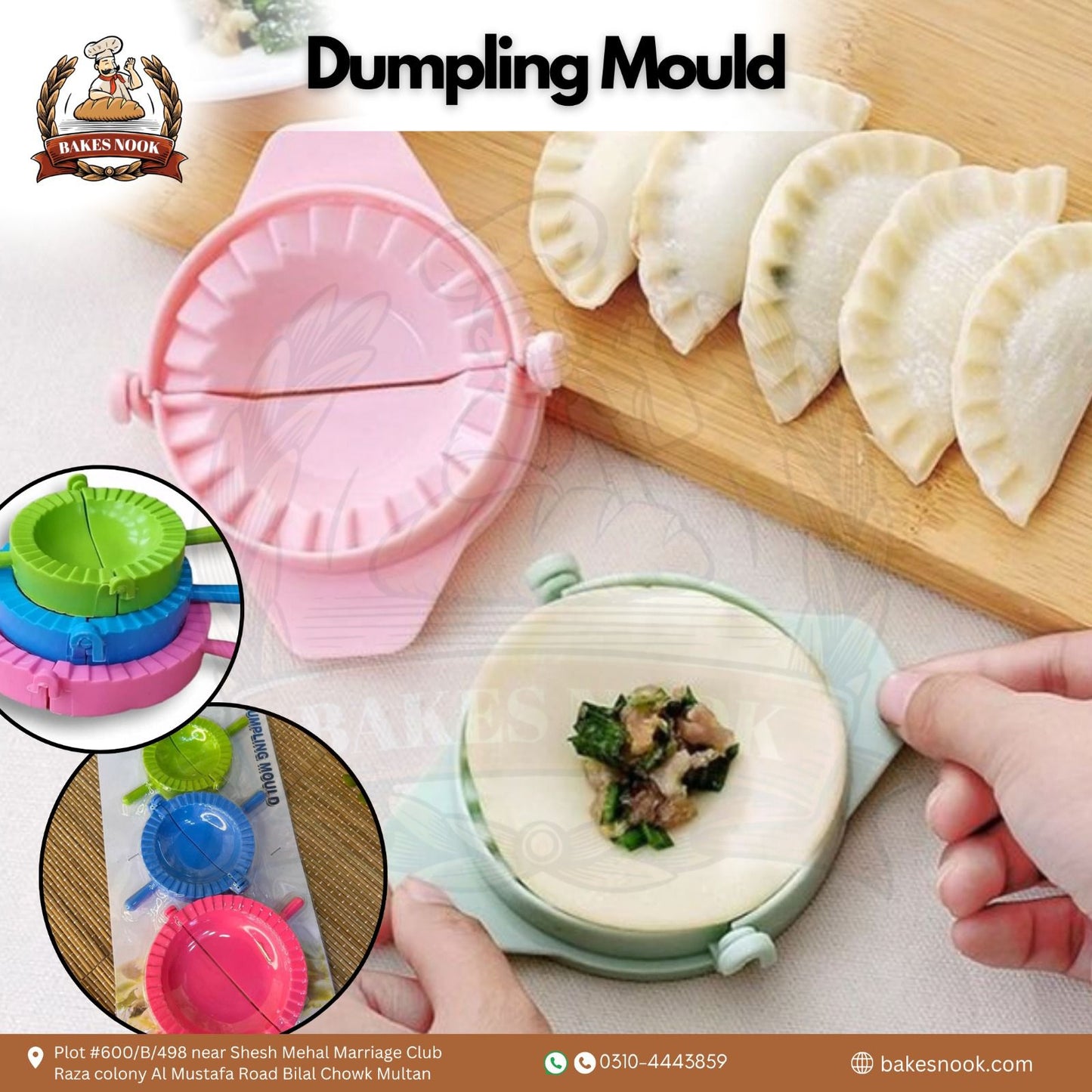 Dumpling Mould by BakesNook