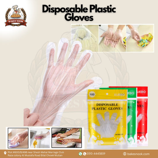 Disposable Plastic Gloves by BakesNook