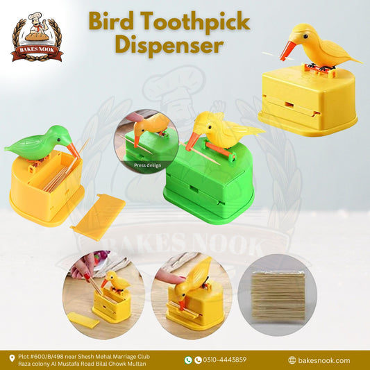 Bird Toothpick Dispenser by BakesNook