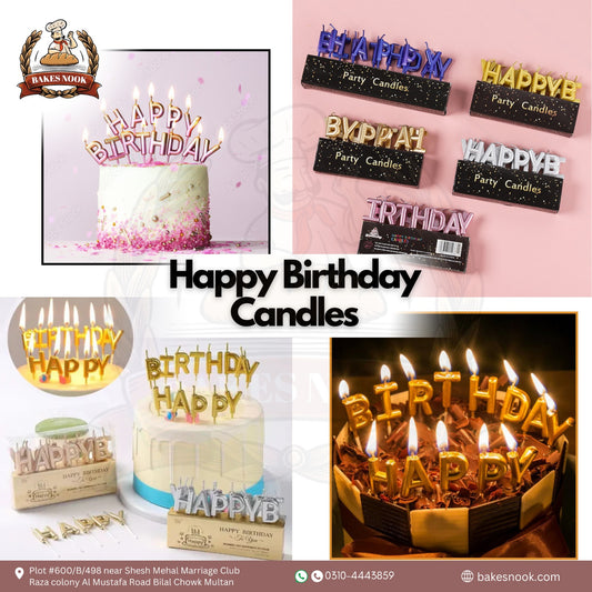 Happy Birthday Candles by BakesNook