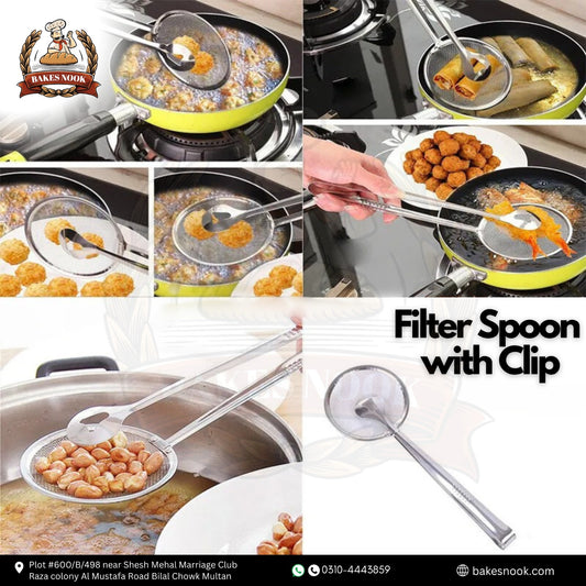 Filter Spoon with Clip by BakesNook