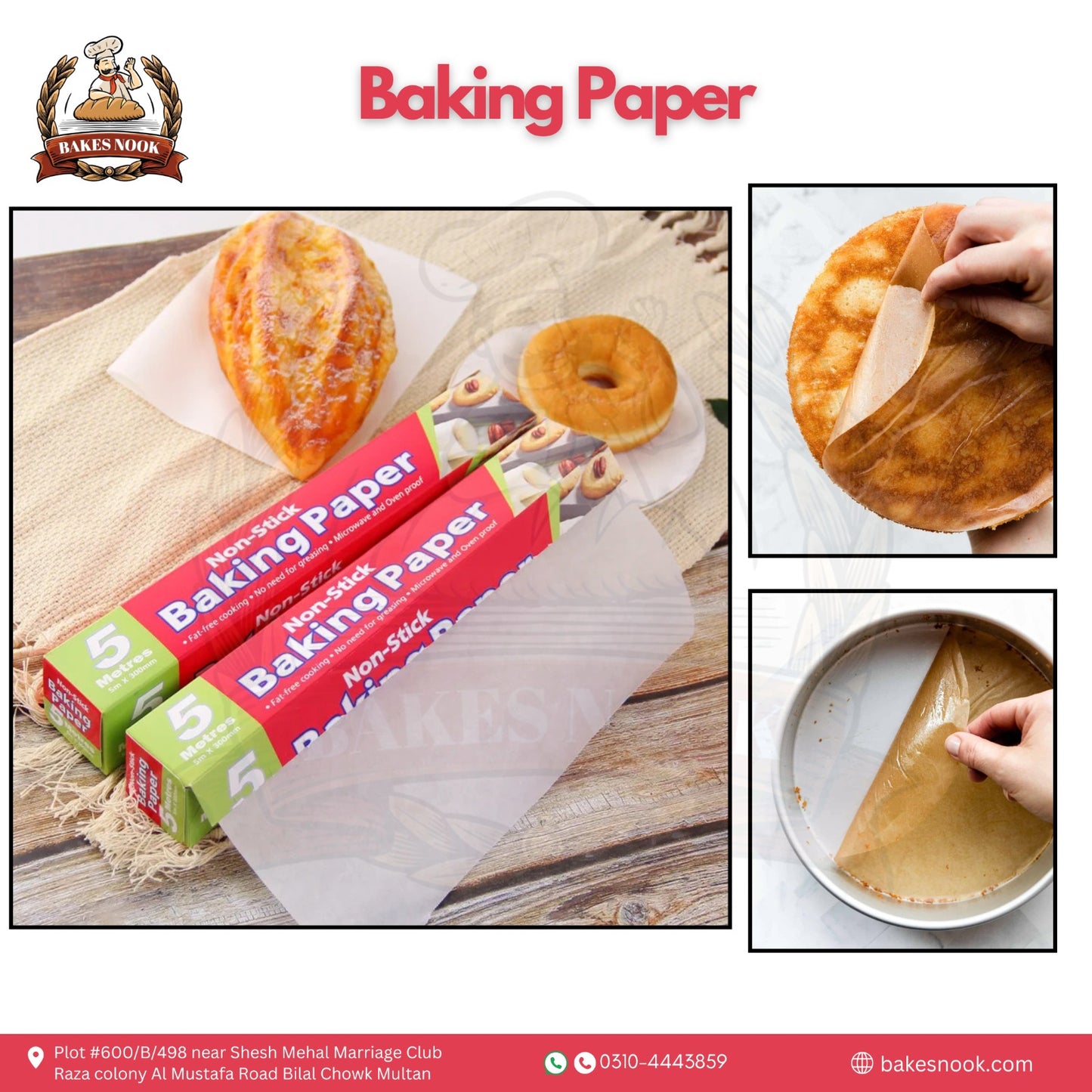 Baking Paper by BakesNook