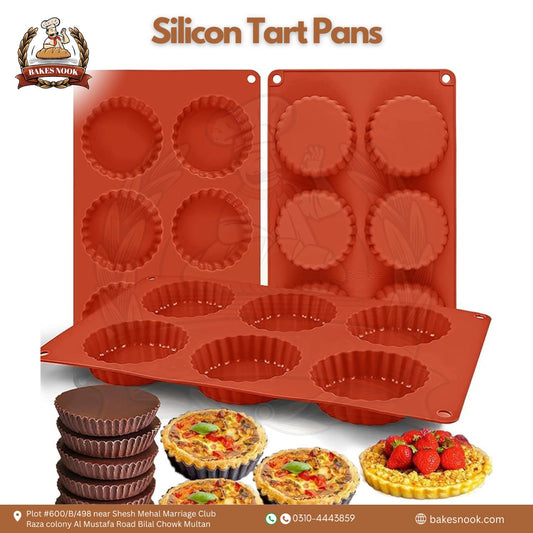 Silicone Tart Pans by BakesNook