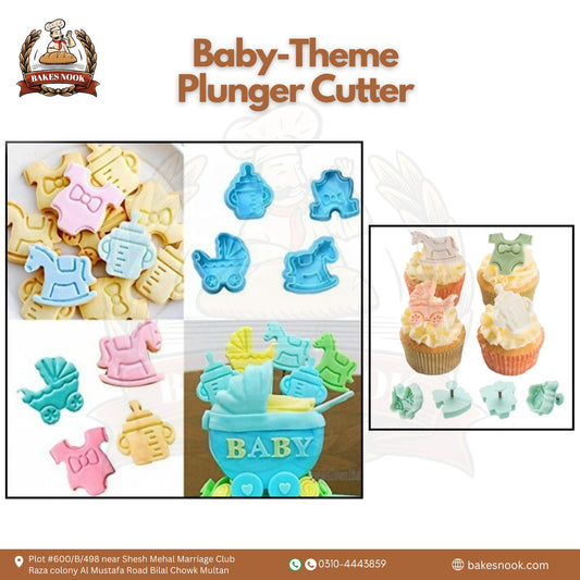 Baby Theme Plunger Cutter by BakesNook