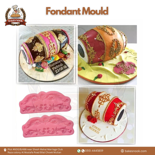 Fondant Mould by BakesNook