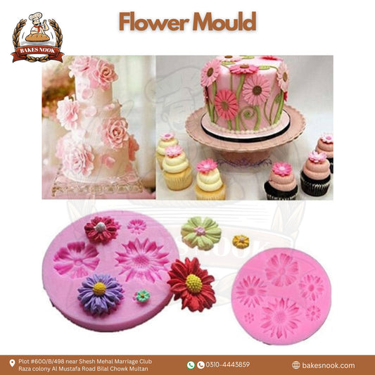 Flower Mould by BakesNook