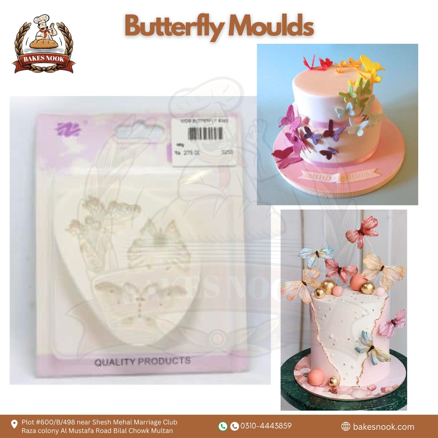 Butterfly Mould by BakesNook