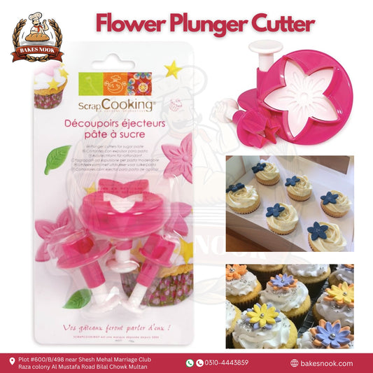 Flower Plunger Cutter by BakesNook