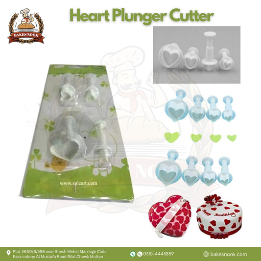 Heart Plunger Cutter by BakesNook