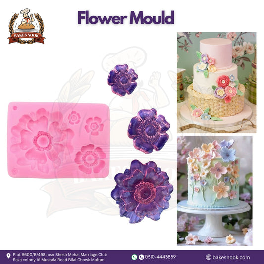Flower Mould by BakesNook