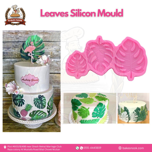Leaves Silicone Mould by BakesNook