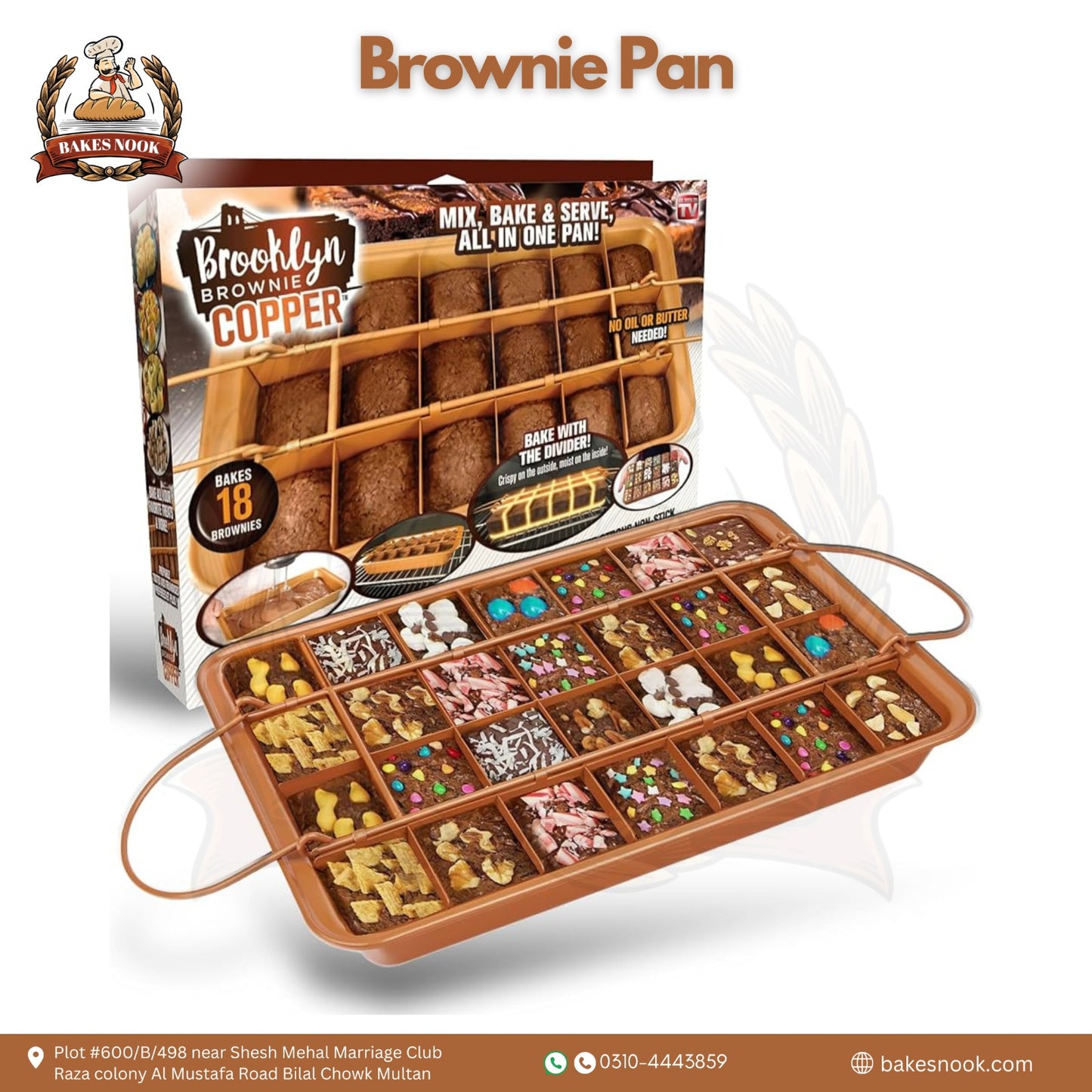 Brownie Pan by BakesNook